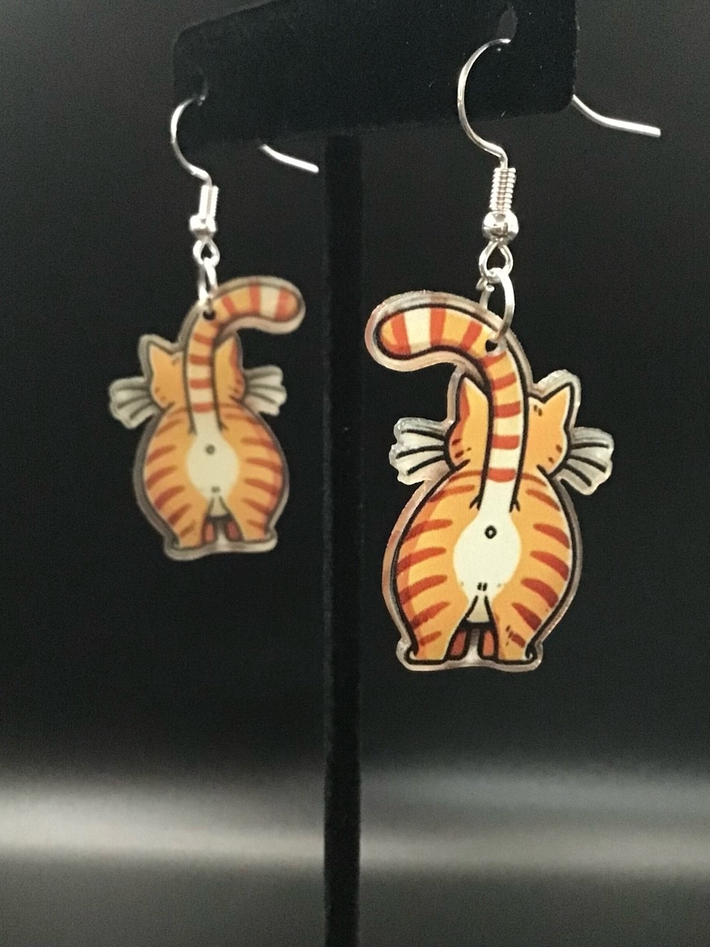 Cat Butt Earrings
